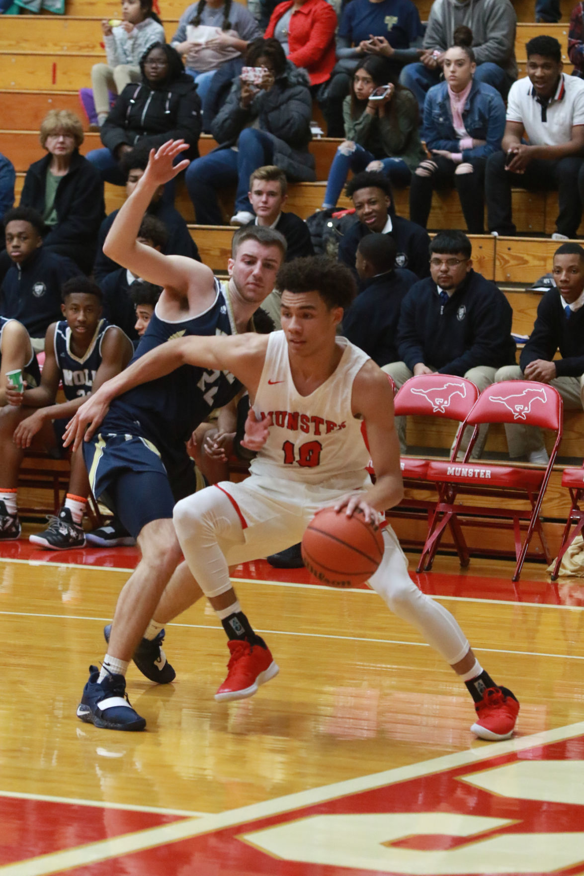 Gallery: Boys basketball - Bishop Noll at Munster
